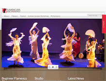 Tablet Screenshot of flamencura.org